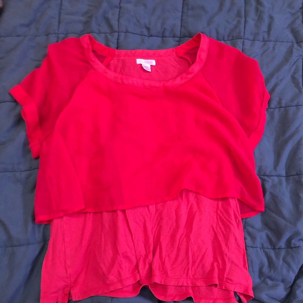 red shirt